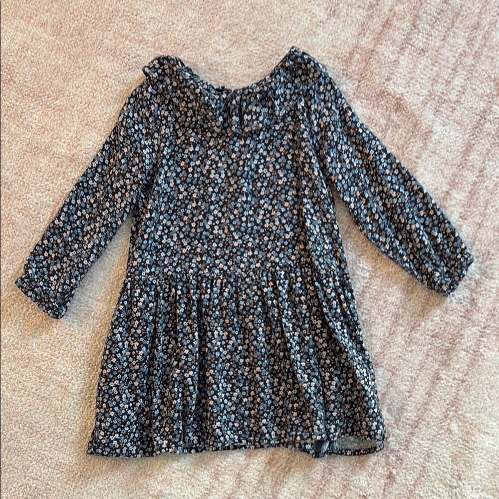 H&M Blue and Pink Dress